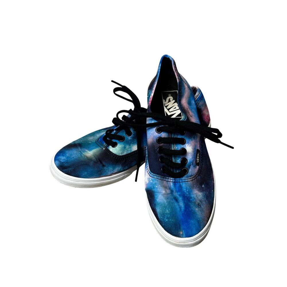 VANS COSMIC GALAXY size 8 womens, 6.5  mens; Blue Tye Dye
